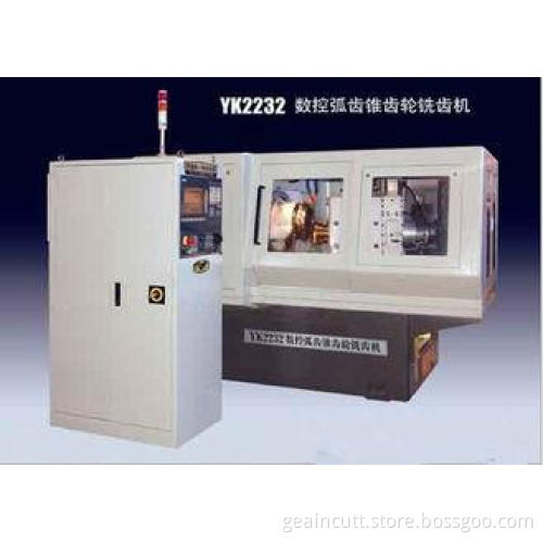 CNC Sprial Bevel Gear Cutting Machines With 3 Axis , 15KVA
